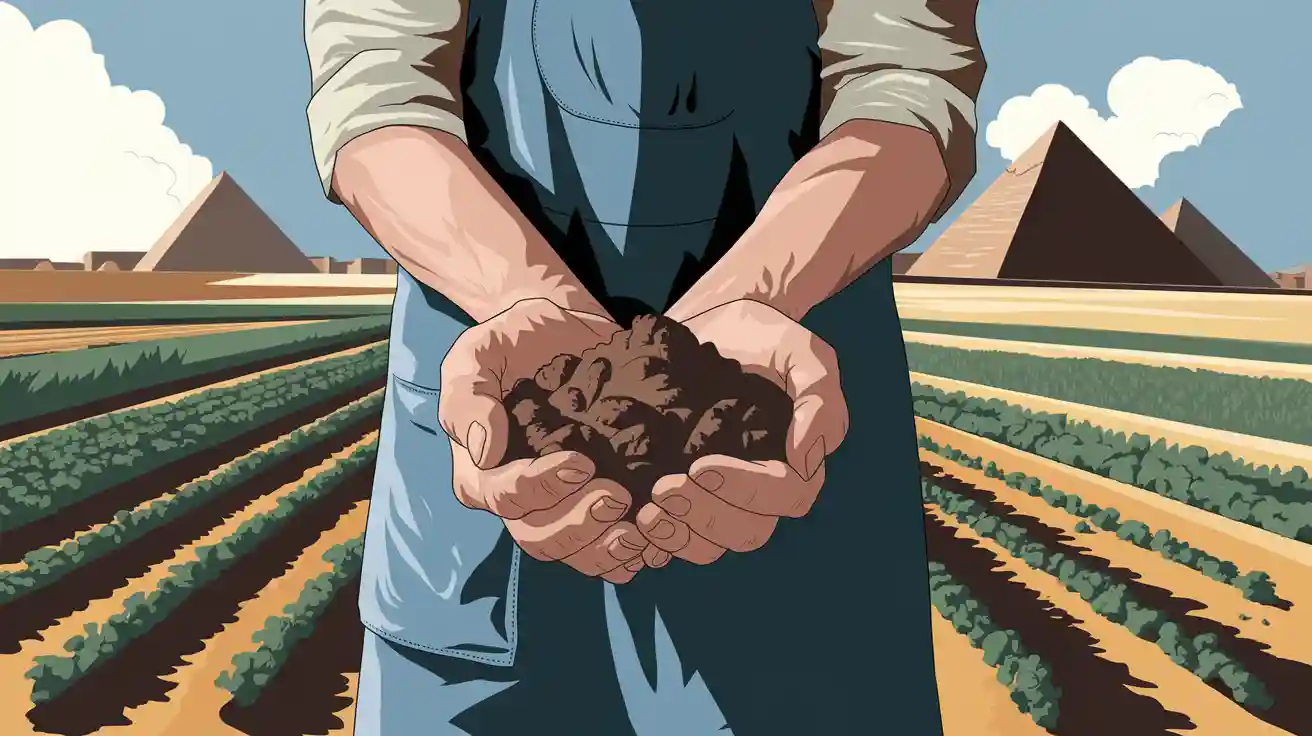 Humic acid in Egypt makes farming easier and greener