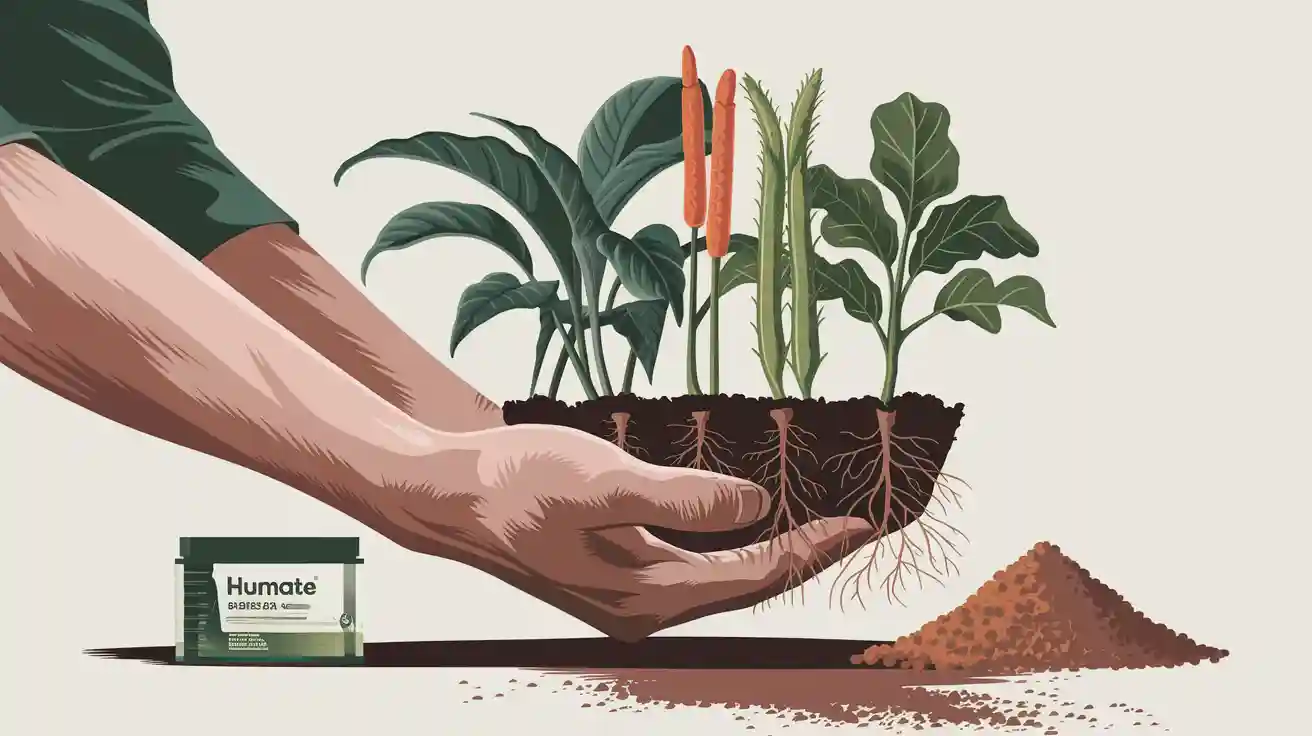 Which plants in Brazil need humate fertilizer