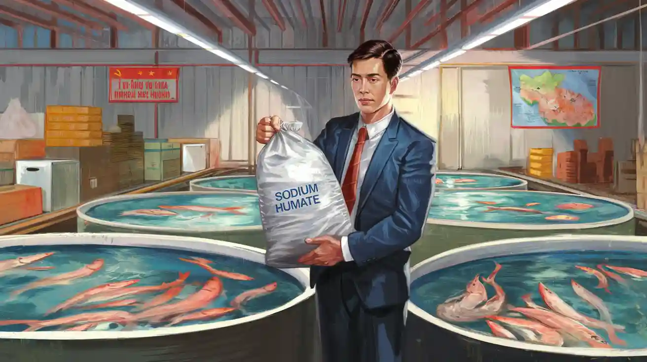 Why Vietnamese companies import sodium humate for aquaculture