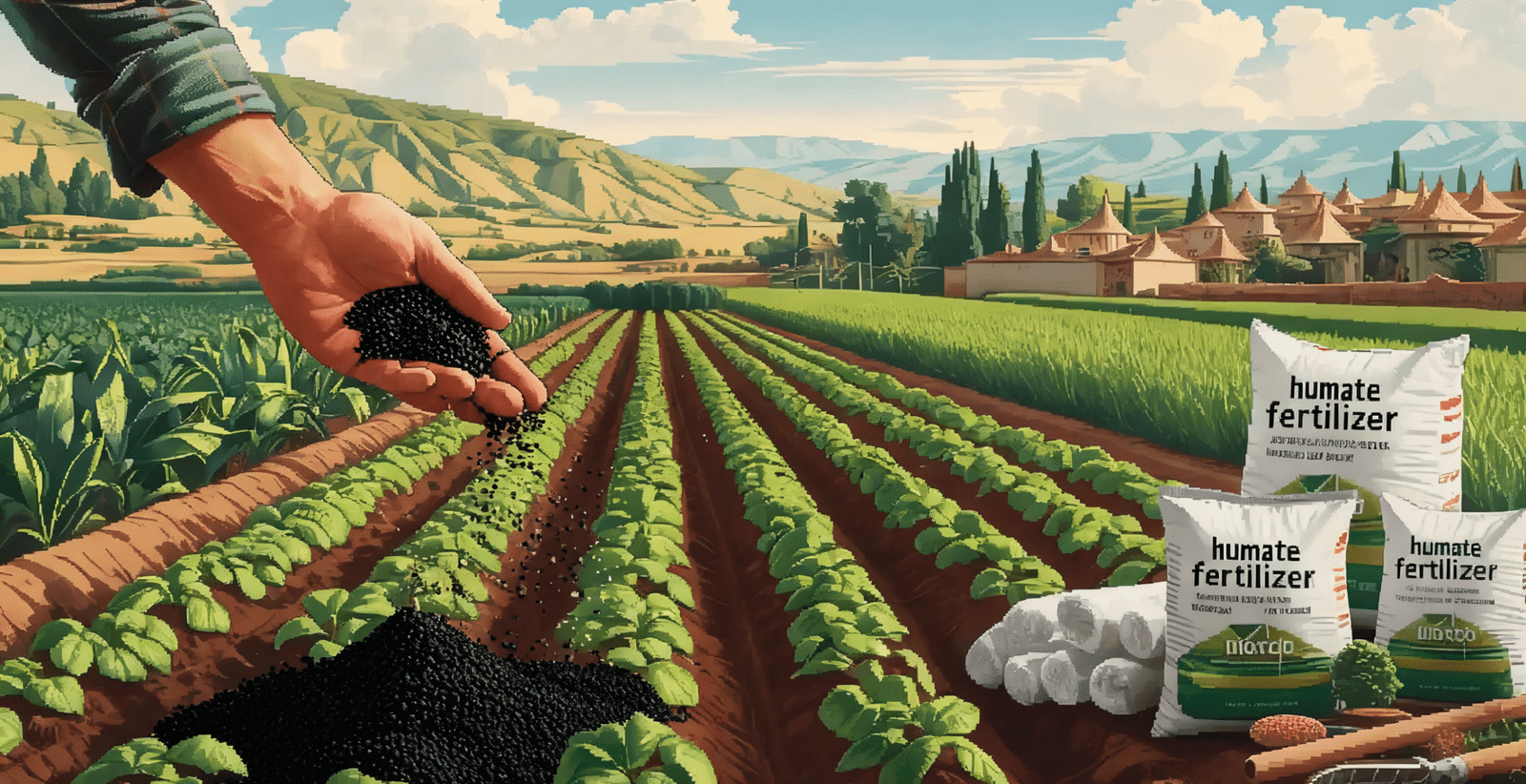 Humate Fertilizers in Turkey: Best Options and Application Methods
