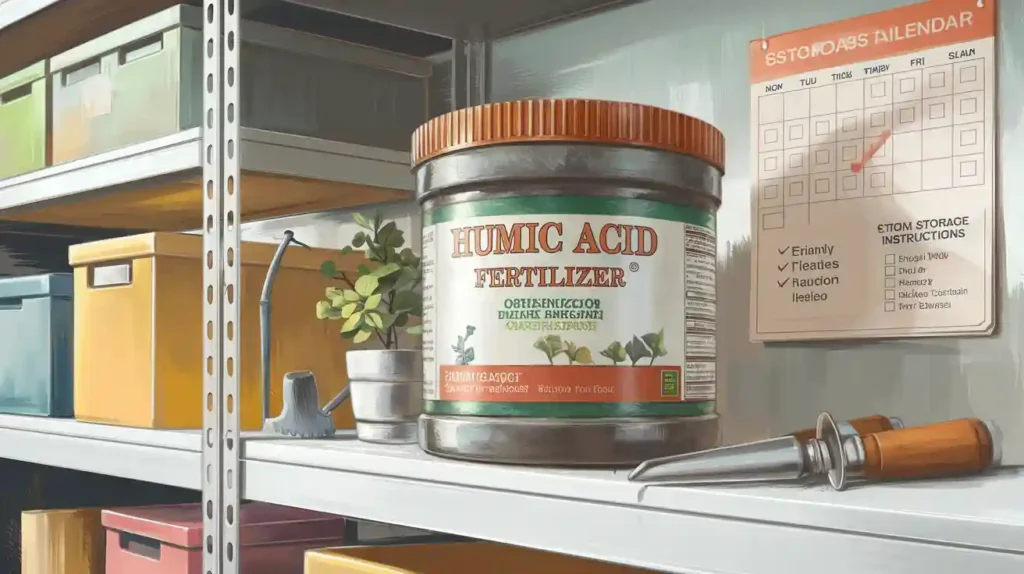 Does humic acid fertilizer expire and how to store it?