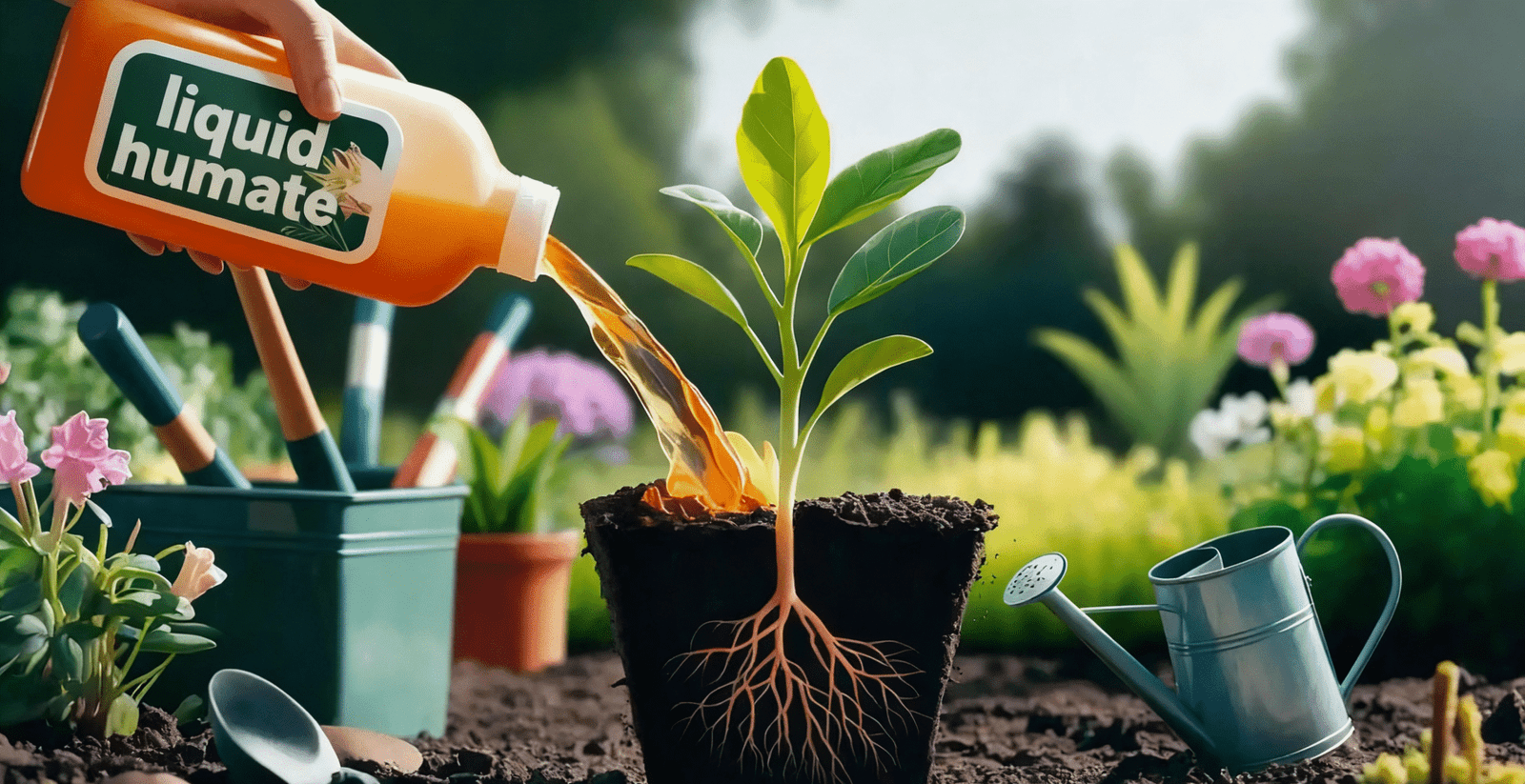 Liquid humate and its applications