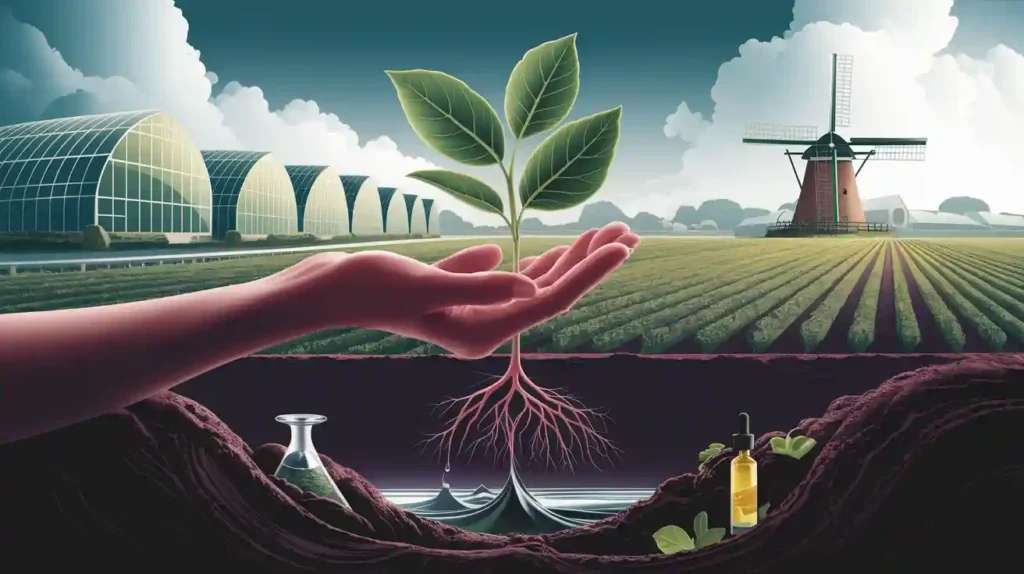 Humic acid and Fulvic acid used in Holland