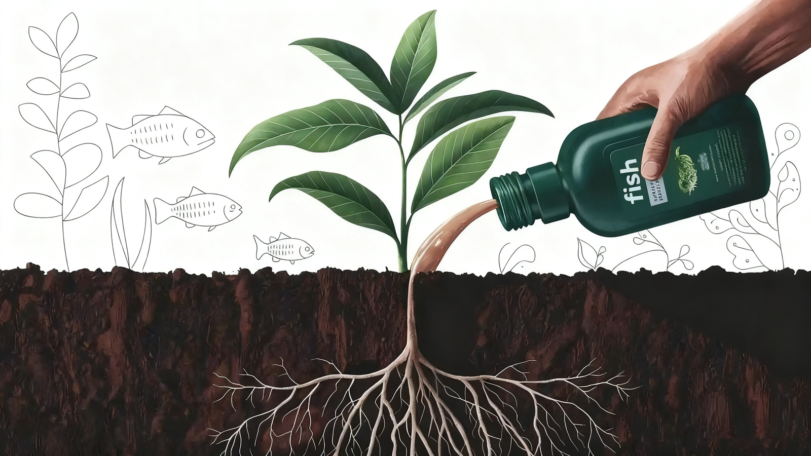 How Fish Fertilizer Liquid Improves Soil and Plant Health
